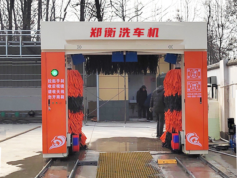 7-brush reciprocating car washing machine